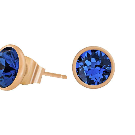 Fiore Luna Пусеты Capri Blue Fiore Luna SWE297 CB RG Арт.: SWE297 CB RG