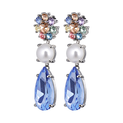 Серьги MISIA SS LIGHT BLUE_PASTEL 460514 