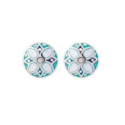 Серьги AE01688-3 BL/S 