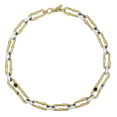 Колье AZAMI  Ciclon  B220819-32 R/G 