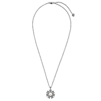 Колье DELISE SS GREY /WHITE PEARL 450105 