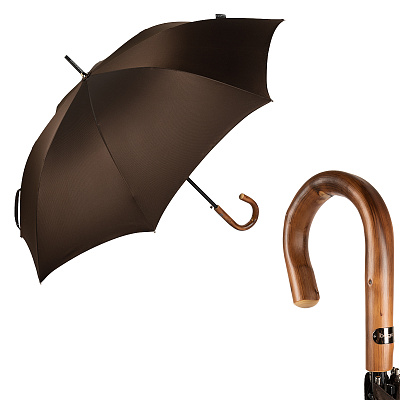 Зонт-трость Bugatti 218357-LA Oxford Brown Legno product-3210 