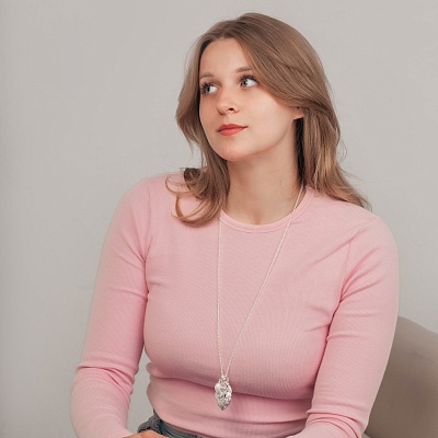 Колье Metall Heart  Fiore Luna  LN5236 S 