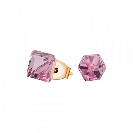Fiore Luna Пусеты Light Rose Fiore Luna SWE1127/1 LR RG Арт.: SWE1127/1 LR RG