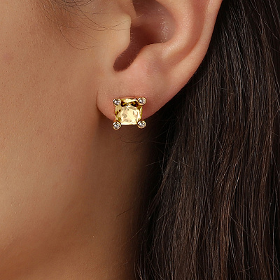 Серьги CLARA SG GOLDEN  Dyrberg Kern  390049 