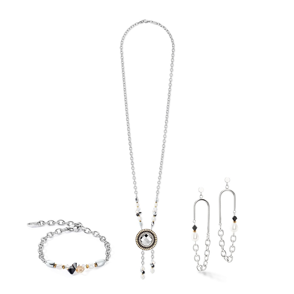 Coeur de Lion Серьги Black-Crystal Арт.: 1134/21-1318