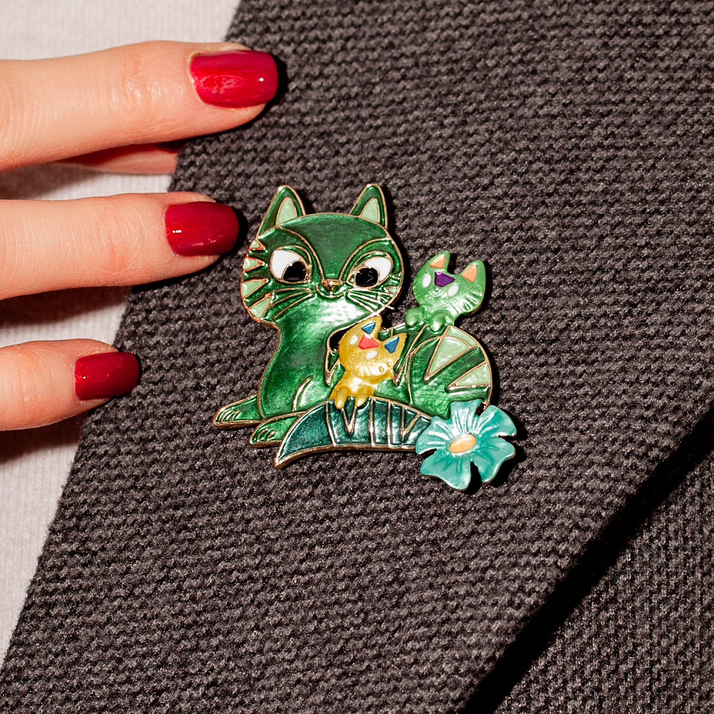 Shadore Брошь Семейка Арт.: XZ1453.16 G/G