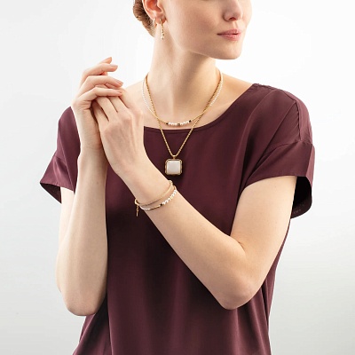 Колье White-Gold  Coeur de Lion  4312/10-1416 