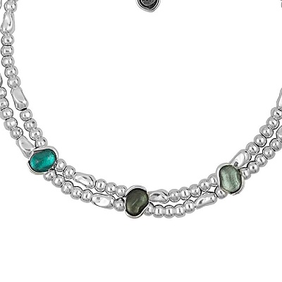 Колье MALVA  TURQUESA  Ciclon  B232829-12 G/S 