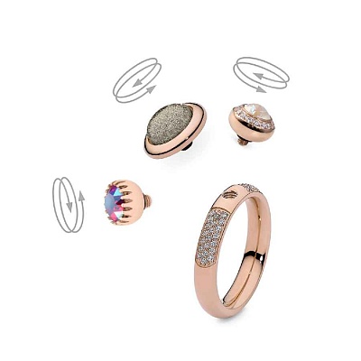 Кольцо - База Deluxe Small Gold 16.0 мм  Qudo  626669 RG 