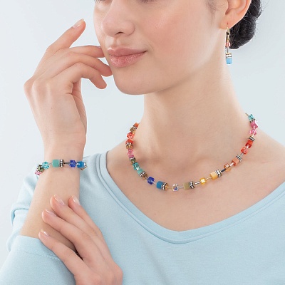 Серьги Multicolour Classic  Coeur de Lion  2838/20-1521 