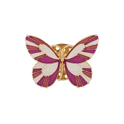 Брошь Бабочка XZ0786.11 V/G 