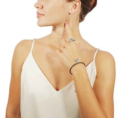 Браслет Ocean Delight  Fiore Luna  C1909.21 BL/S 