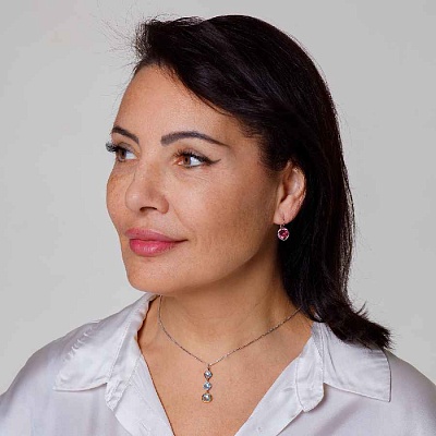 Серьги Rose  Fiore Luna  A1911.M7 R/S 