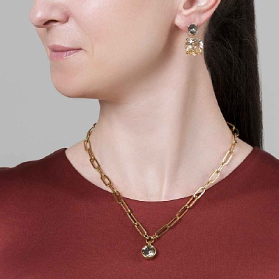 Колье LISANNA SG GREY  Dyrberg Kern  450087 