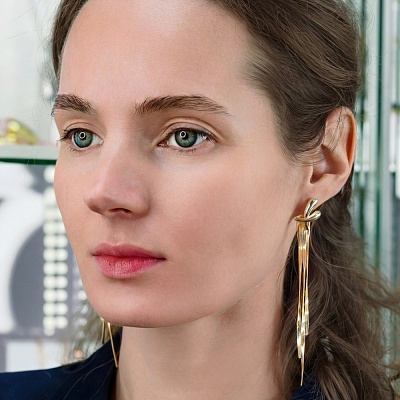 Серьги  Fiore Luna  ABE30878-01 G 