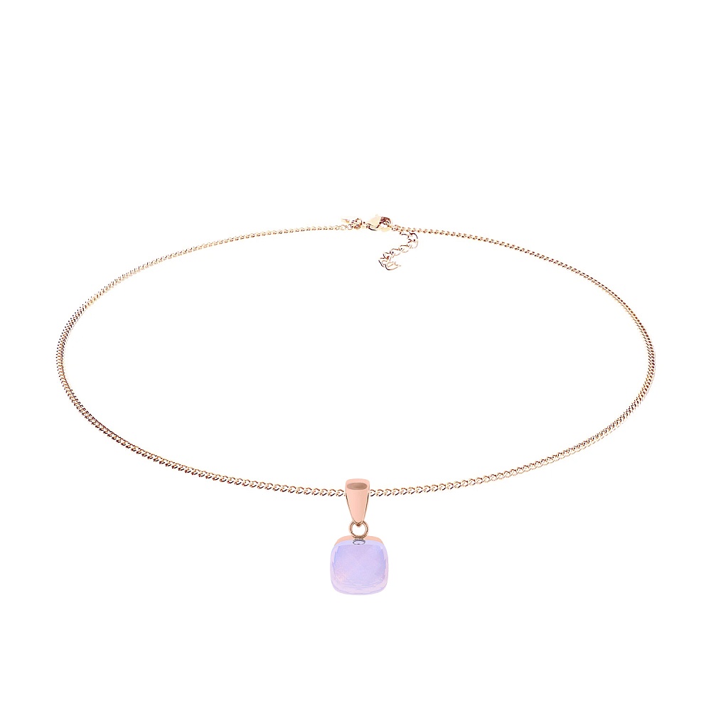 Qudo Колье Firenze rose water opal Арт.: 400314.1 R/RG