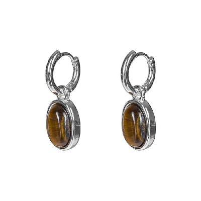 Серьги TIGER EYE LE1203 BR/S 
