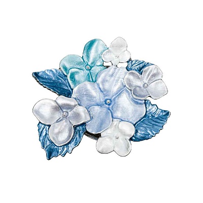 Брошь Фиалки XZ1498.21 BL/S 