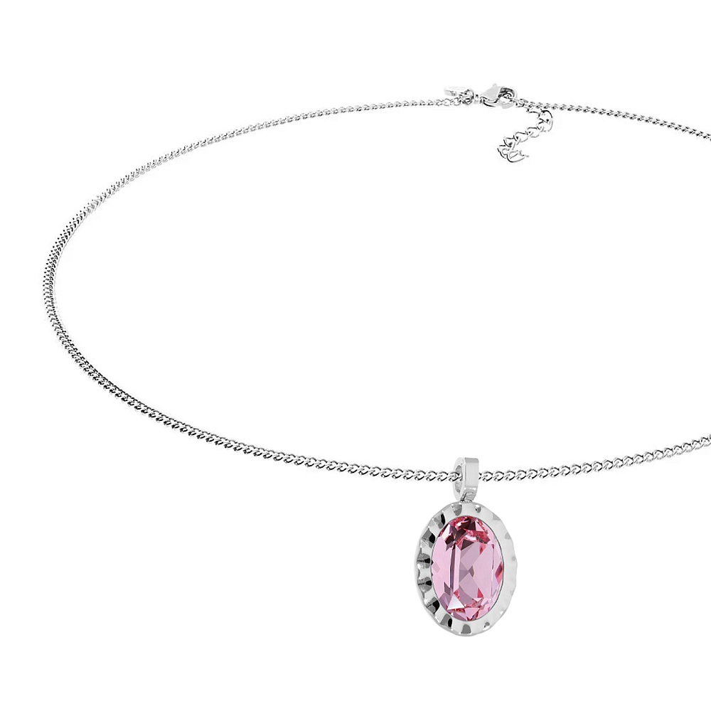 Qudo Колье TIVOLA UNICA big (S/P) Light rose 3cm Арт.: 420530