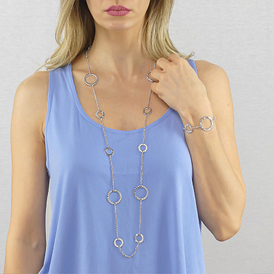 *Браслет  Boccadamo  *XBR927 BW/S 