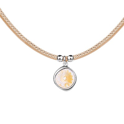 Колье Ivory Cream Delite  Fiore Luna  B1902.1 BW/S 