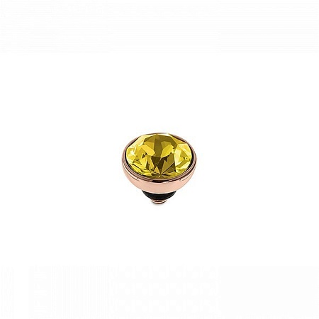 Qudo Шарм Bottone Light Topaz 8 мм Арт.: 680186 BR/RG