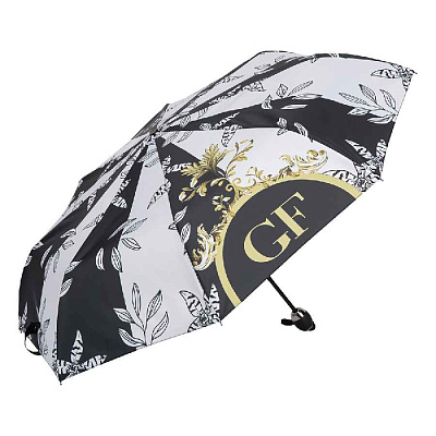 Зонт складной Ferre 6002-OC Leaf Black/White  Ferre Milano  product-3861 