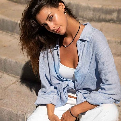 Колье Black-White  Coeur de Lion  1131/10-1314 