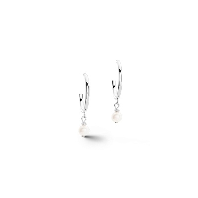 Пусеты White-Silver 1121/21-1417 