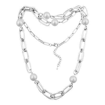 Колье WHITE PEARL BCN13324-02 S 
