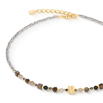 Колье Brown-Grey  Coeur de Lion  4347/10-1112 