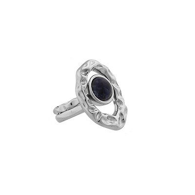 Кольцо двойное Sodalite 16.5 мм Possebon *K7158.22/16.5 BL/S *K7158.22/16.5 BL/S 