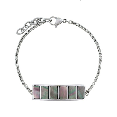 Браслет Пирамида SHELL CB02788-9 BW/S 