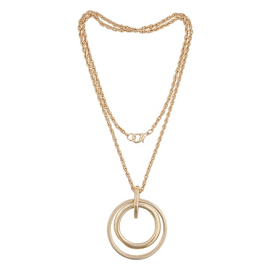 Колье 2 Кольца LN5127 RG 