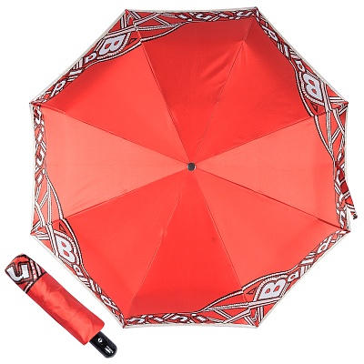 Зонт складной Baldinini 28-OC Atlas Logo Red  Baldinini  product-2816 