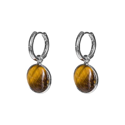 Серьги TIGER EYE LE1120 BR/S 