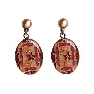 Серьги Незабудки  Clara Bijoux  A75772-2 BR 