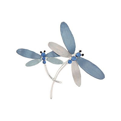 Брошь Стрекозы  Shadore  XZ2018.22 BL/S 