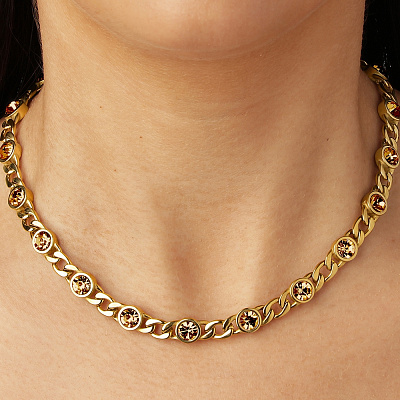 Колье COLLANA SG GOLDEN  Dyrberg Kern  460510 