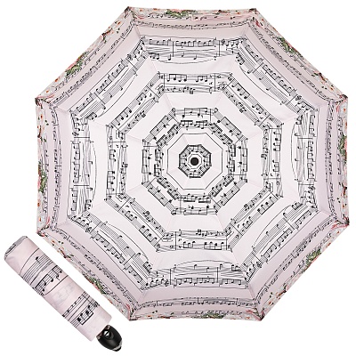 Зонт складной EMME M511-OC Music & Roses Pink  Emme  product-3229 
