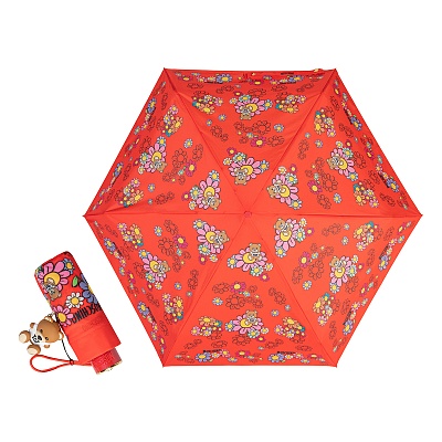 Зонт складной Moschino 8445-superminiC Floreal Red  Moschino  product-3444 