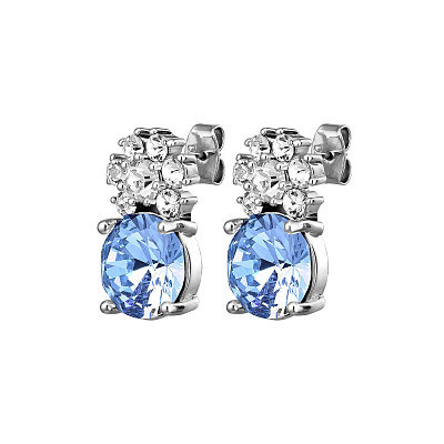 Серьги BECKIA SS LIGHT SAPPHIRE 460071 