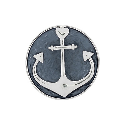Брошь Якорь XZ1129.23 BL/S 