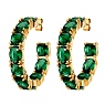 Серьги GRETIA SG EMERALD GREEN Арт.: 450085