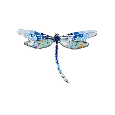 Брошь Стрекоза XZ0417.23 BL/S 