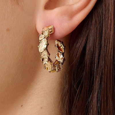 Серьги TAMARIN SG GOLDEN  Dyrberg Kern  470015 