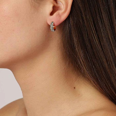 Серьги HEIDI SG GREY  Dyrberg Kern  450057 