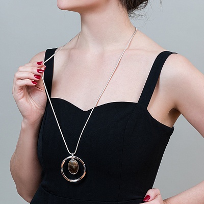 Колье COFFE  Fiore Luna  LN5130 BR/S 