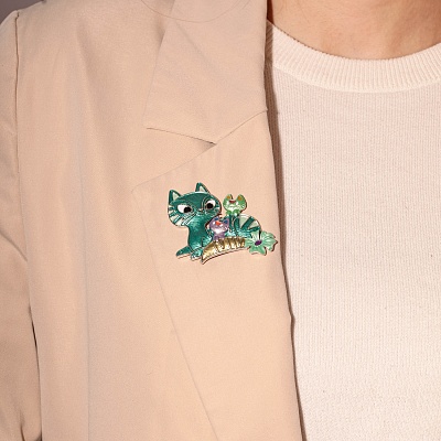 Брошь Семейка  Shadore  XZ1453.20 G/S 